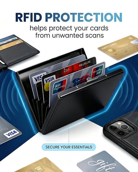 💫RFID‑kredittkortdeksel