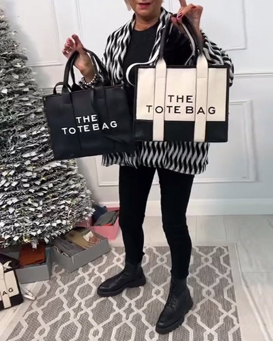 Moteveske med søm I to farger