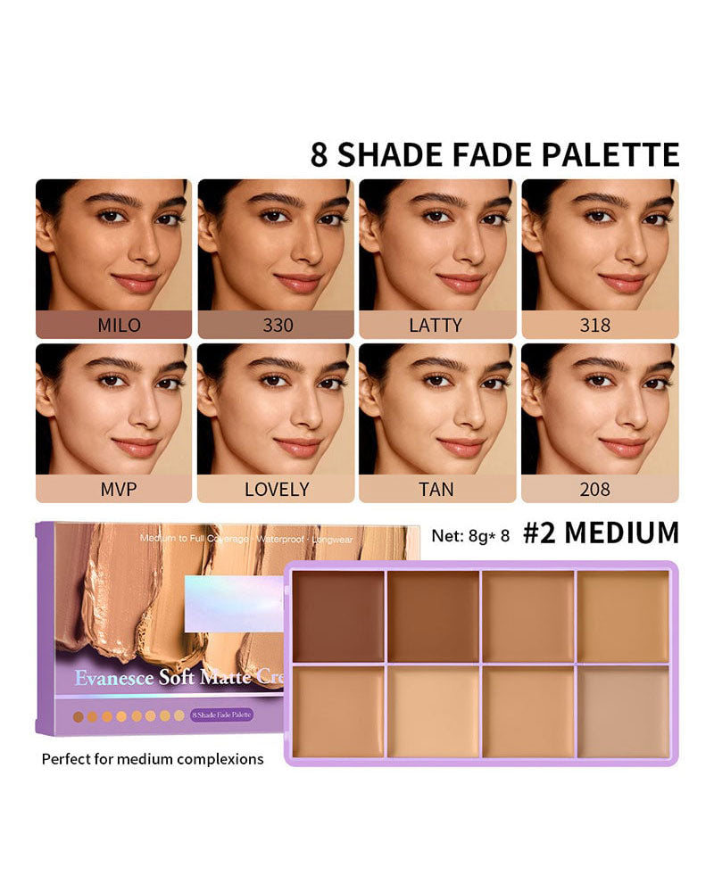 8-Fargers Concealer Palett