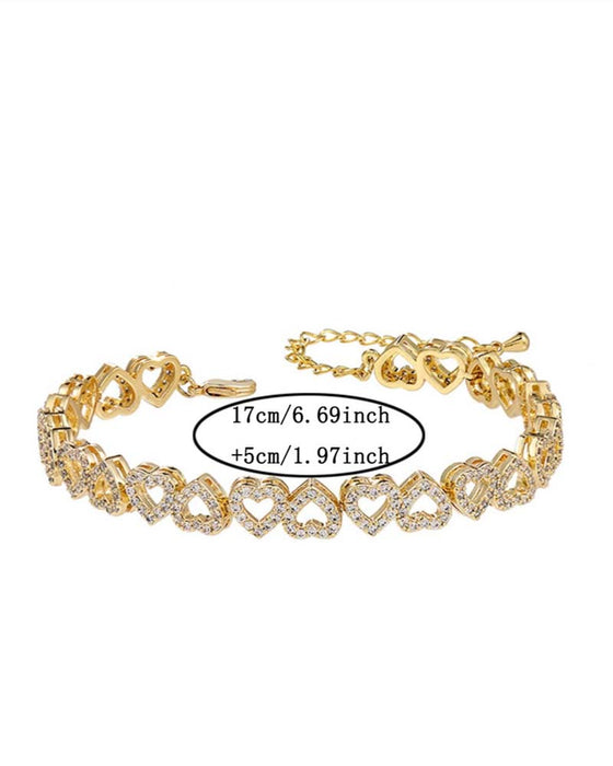 Armring Kjærlighet Diamant Mote