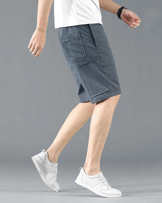Shorts Herre Casual Solid