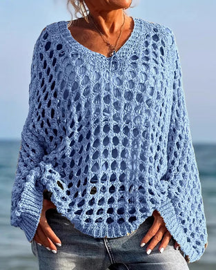 Pullover Lang Erme Hul Ut