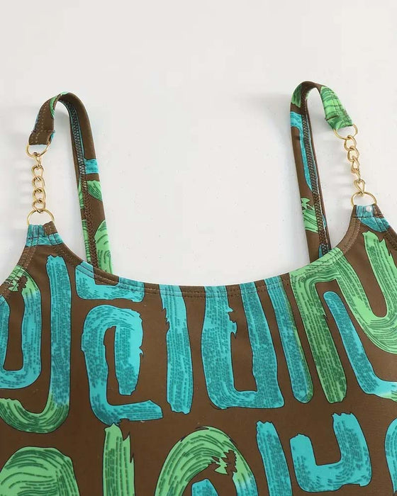 Badedrakt Sexy Ett Stykk Suspender