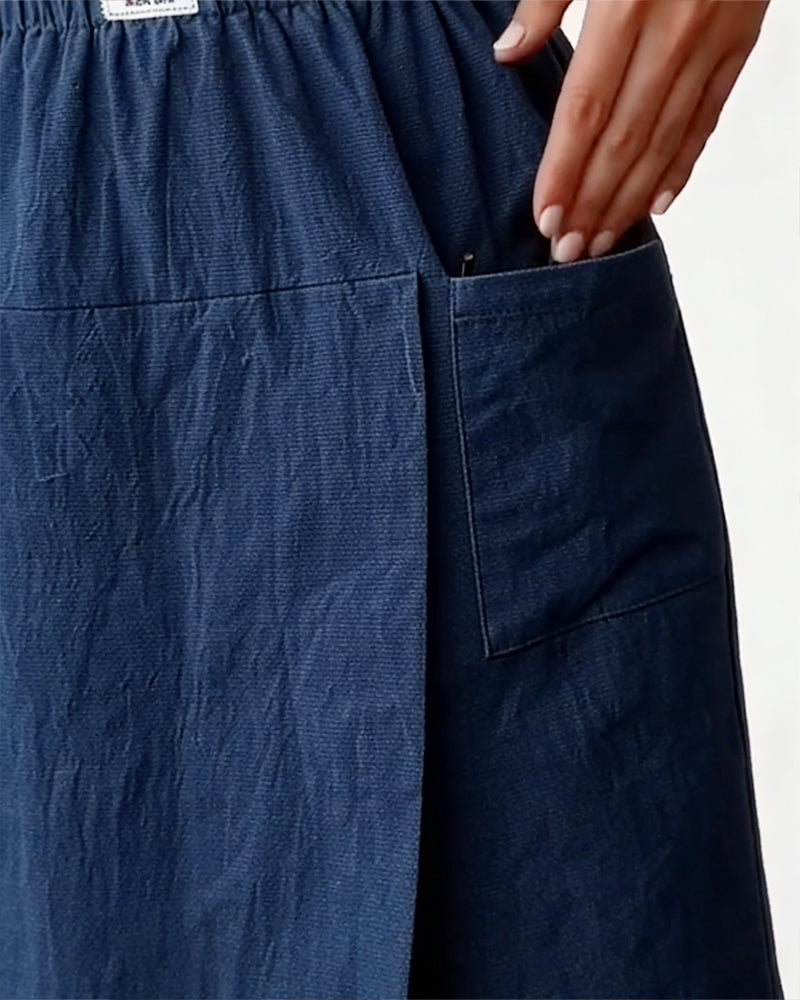 Shorts 100% Bomull Casual Lomme Design