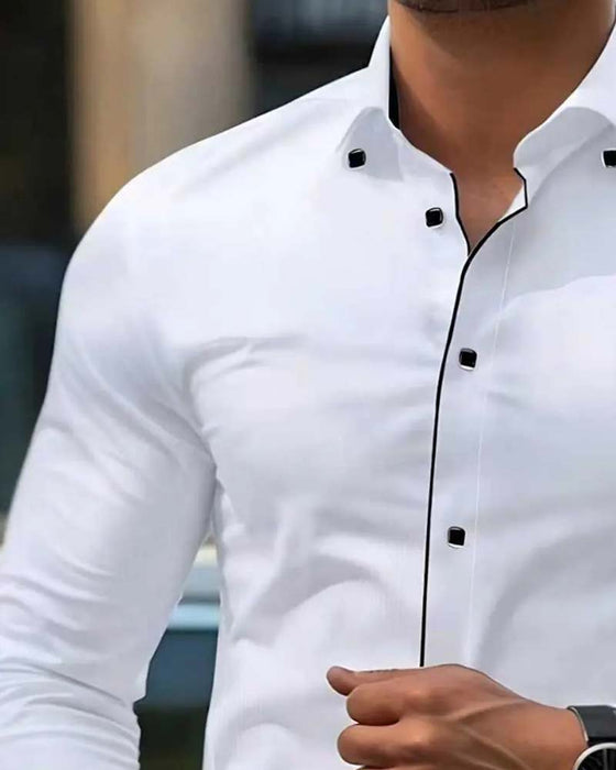 Skjorte Business Slim-Fit Langermet