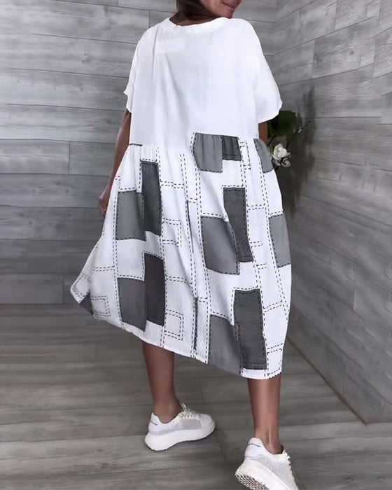 Kjole Gatefashion Rund Hals