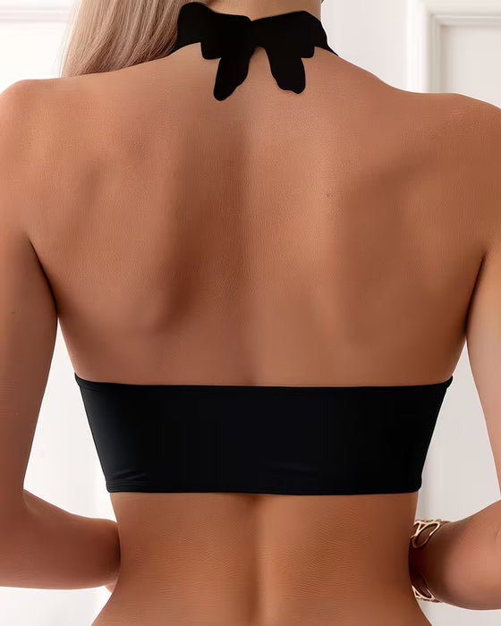 Bikini Mesh Halter