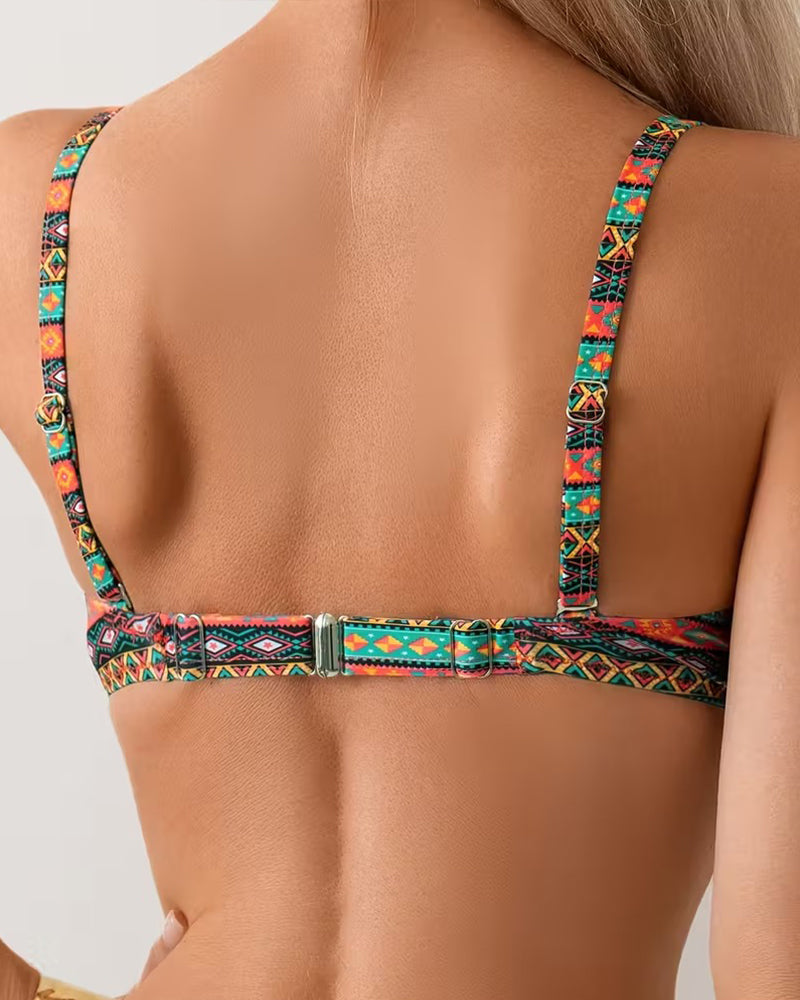 Bikini Diamanttrykk Splitt