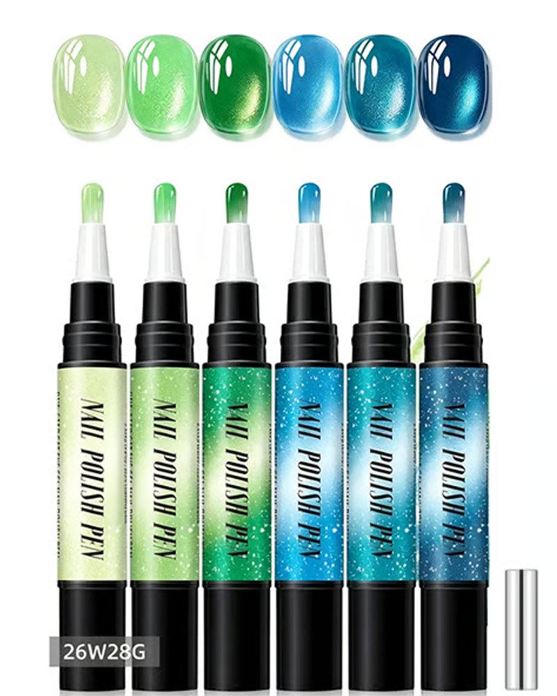 Cat Eye Gel Neglelakk Penne Sett