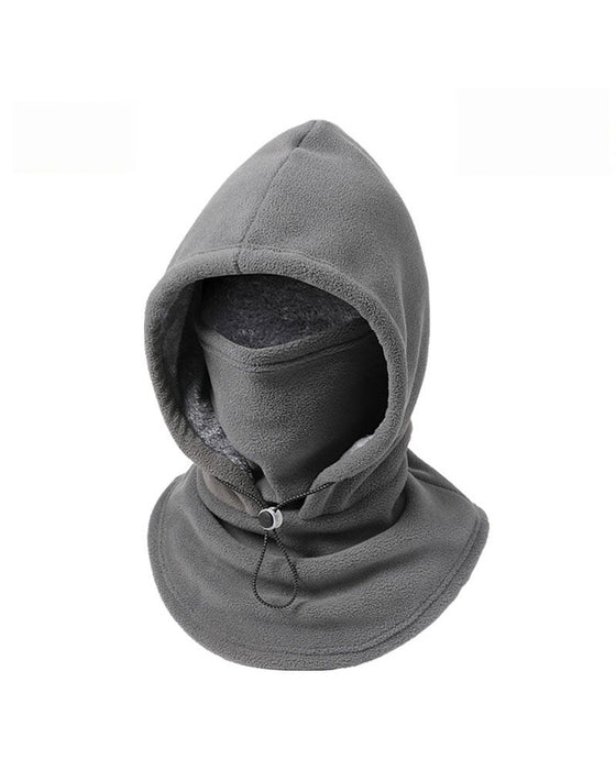 Lue Fleece Dobbel Lag Integrert