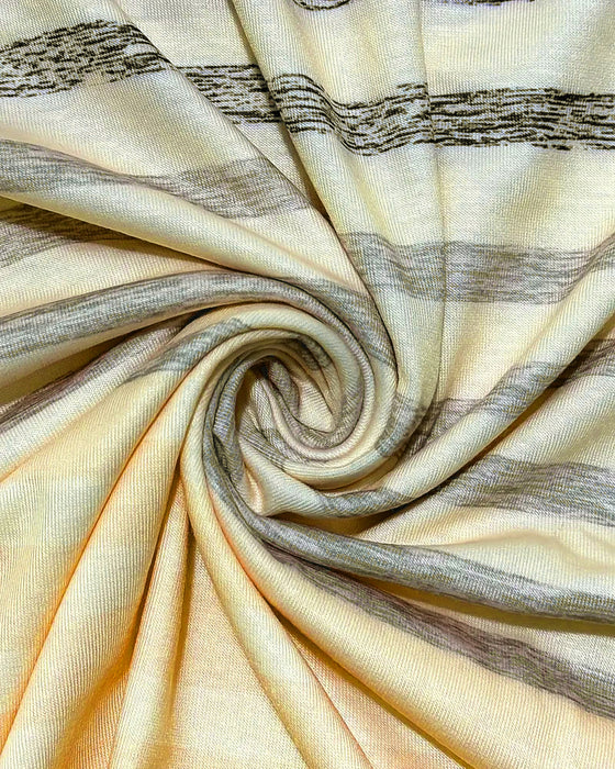 T-Skjorte Rund Hals Kort Erme Stripet