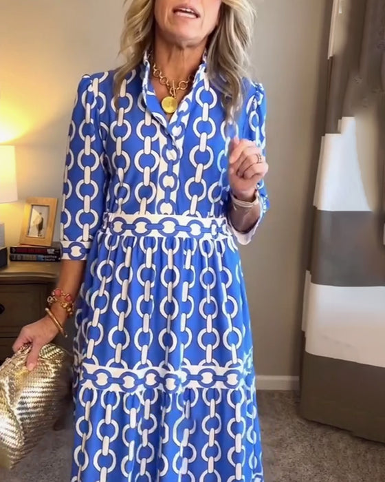 Kjole Avslappet Ferie Bohemisk