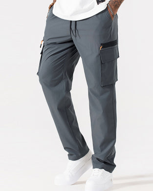 Bukser Løse Avslappede Flerlomme Cargo