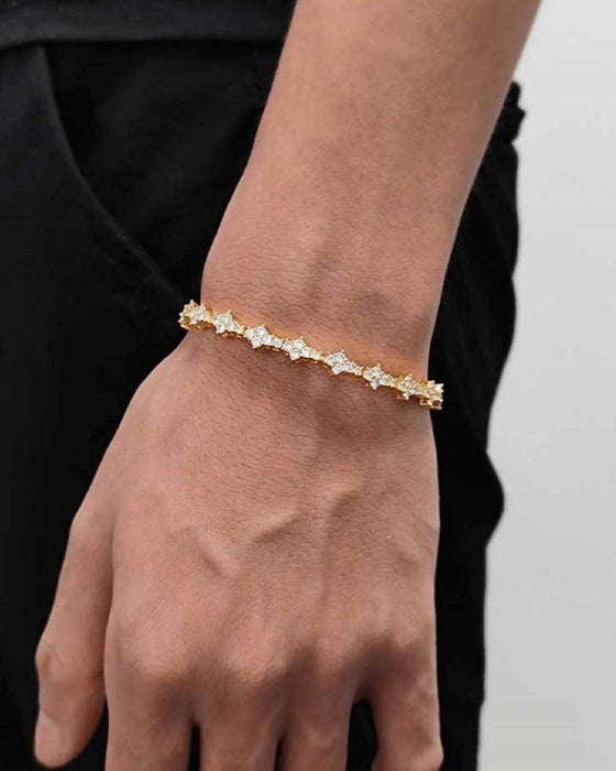Armring Klassisk Glitrende Kubisk Zirkonia Minnesmykke