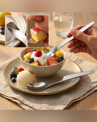 Langskaftet Dessertskje