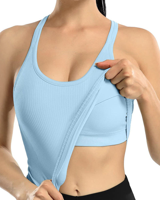 Tanktop Med Innebygd Bh Og Racerback