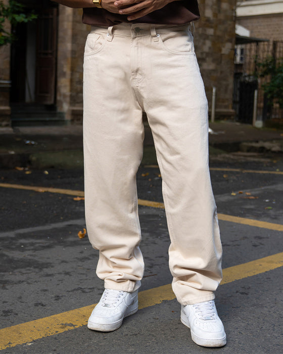 Jeans Herre Casual Rett