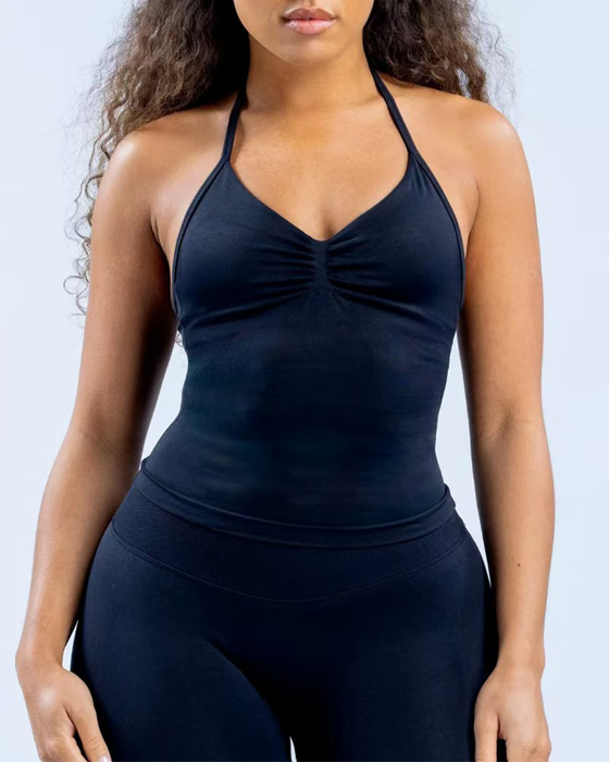 Cami Top Innebygd BH Halter
