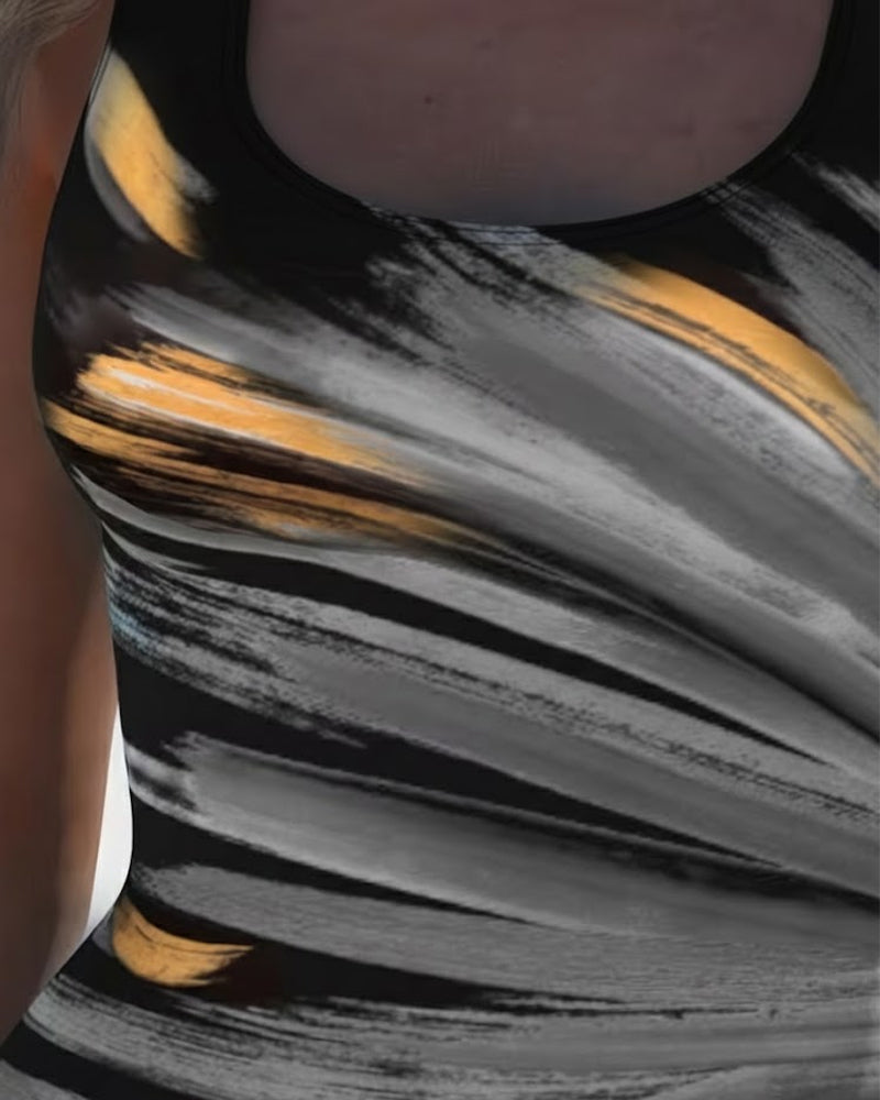 En-del Gradert Farge U-utsnitt