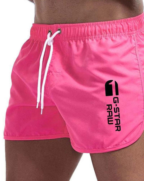 Shorts Elastisk Midje Dragsnor Rasktørkende Sport