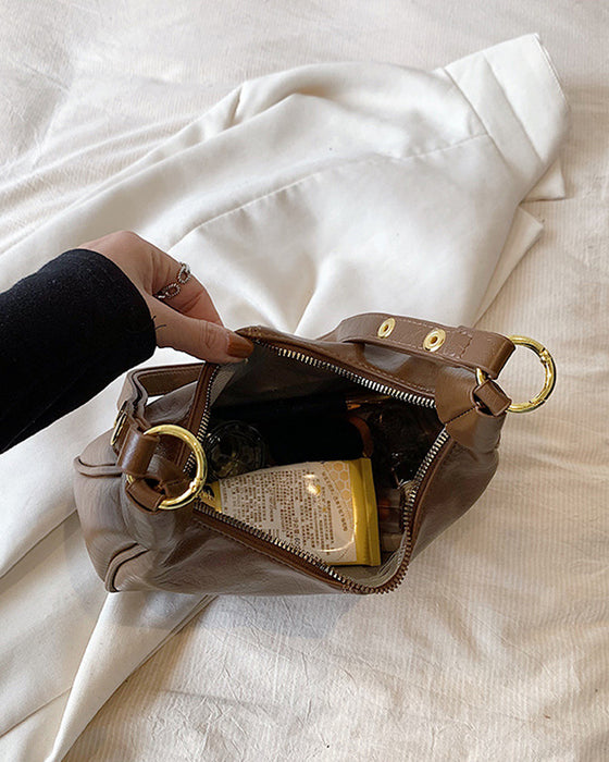 Veske Vokset Lær Armhule