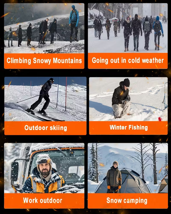 Smart Varme Hette Bomullsfrakk