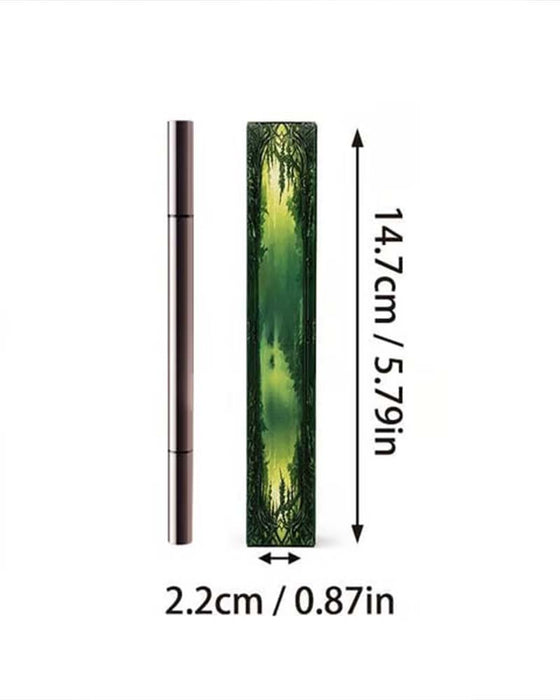 Dual-Tip Flytende Eyeliner – Skarpe Vinger, Null Smør, Hele Dagen 🖊️✨