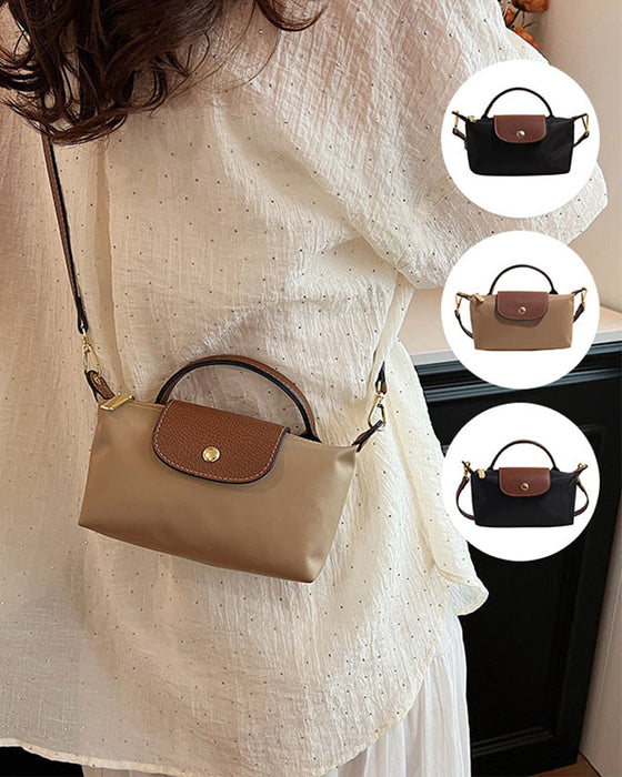 Veske Dame Enkel Flapp Crossbody