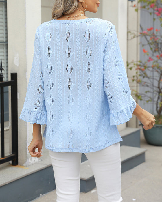 Topp Diamantrutet Hulldesign Trompetermer