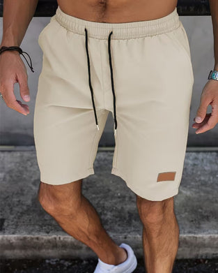 Shorts Lær Etikett Uformell