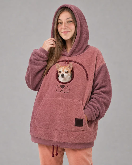 Hoodie Hetter Glidelås Kjæledyr