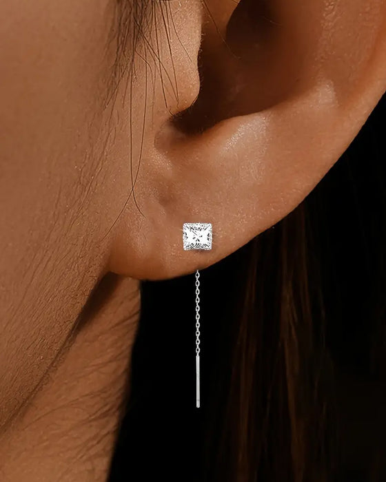 Elegante duskøredobber i zirkon