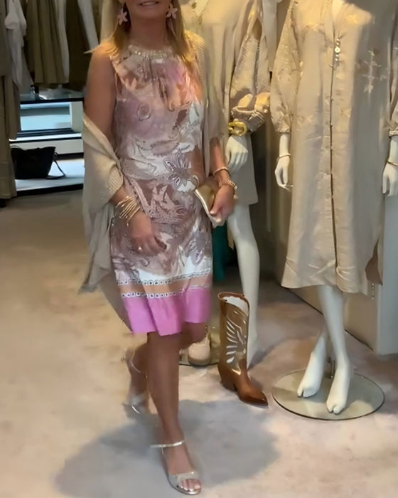 Kjole Rosa Erme løs