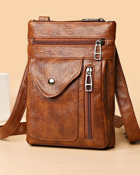 Dame Elegant Vintage Crossbody Skulderveske