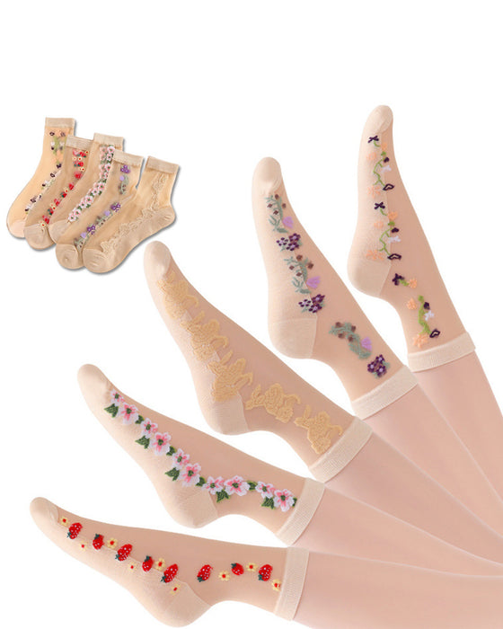 GlassSilke Kristallsokker