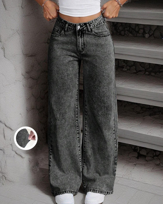 Jeans Mote Sløyfe