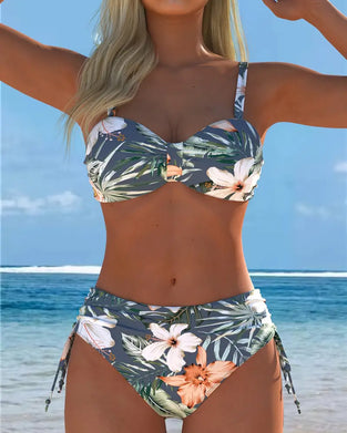 Todelt Bikinisett Med Print – Stilig