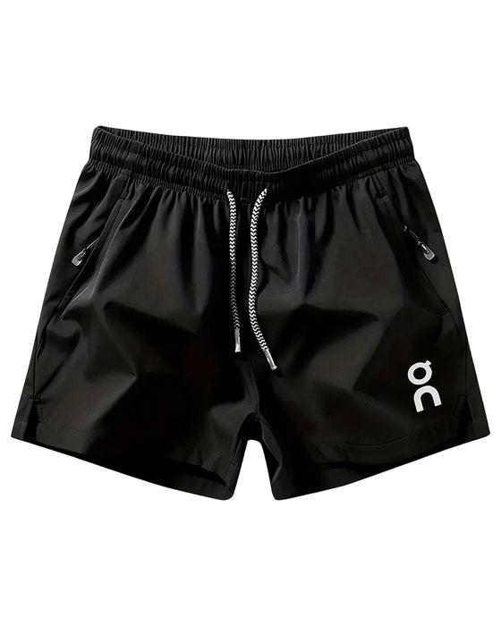Shorts Løs Avslappnet Dragsnor Elastisk Midje