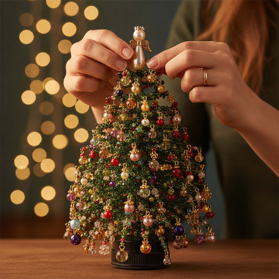 Håndverkssett DIY Perlet Juletrepynt