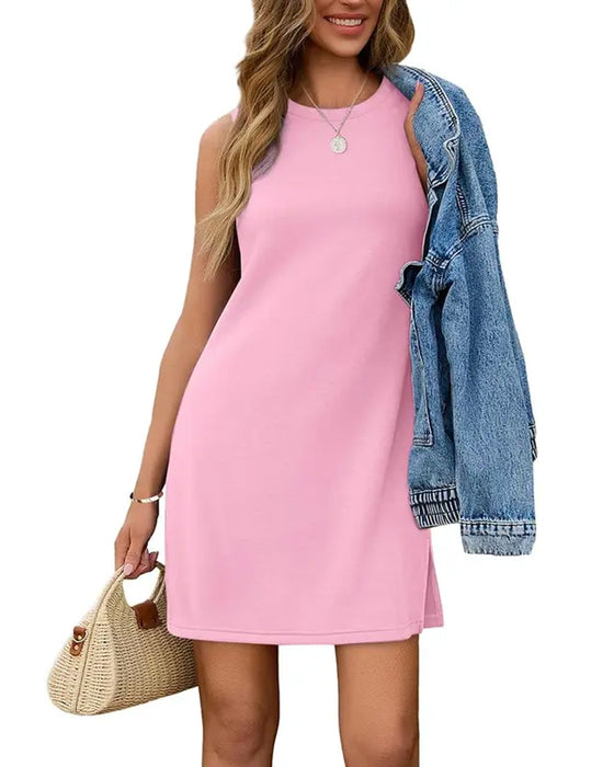 Kjole Ermeløs Splitt Tank