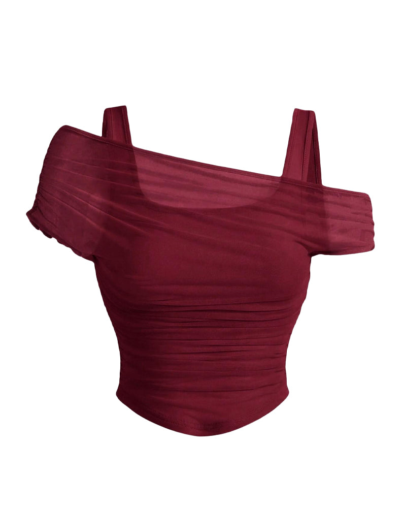 Bluse Nett Rynket Cami
