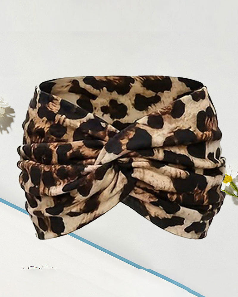 Hårbånd Vintage Stil Bred Slips-Farge