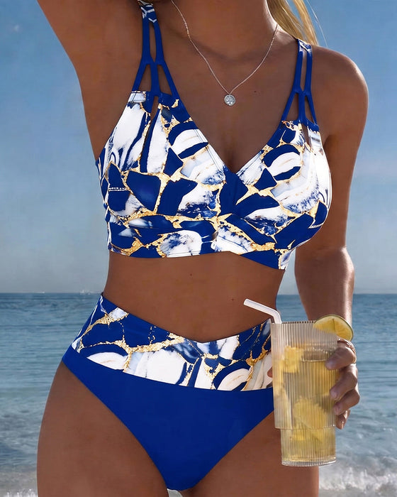 Bikini Stropp Utskjæring Designer