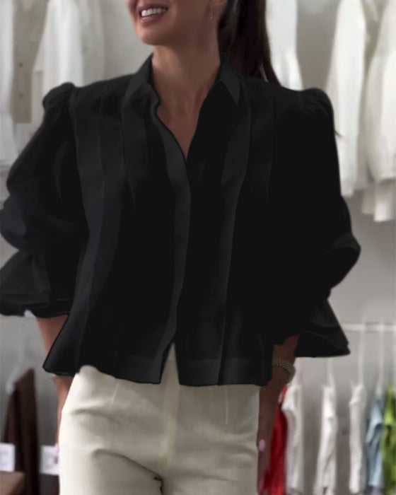 Skjorte Pufferm Rysj