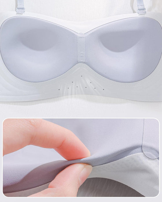 Stroppeløs Bh I Ensfarget Design Med Komfort