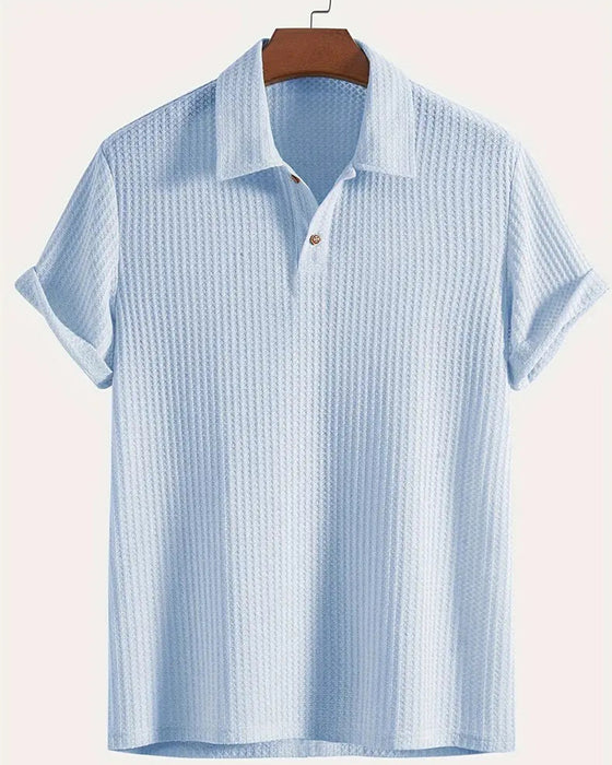 Skjorte Herre Kort Erme Polo