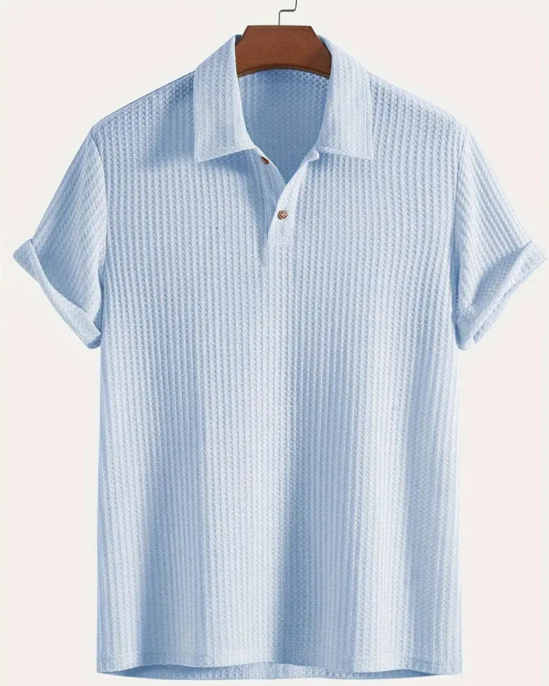 Skjorte Herre Kort Erme Polo