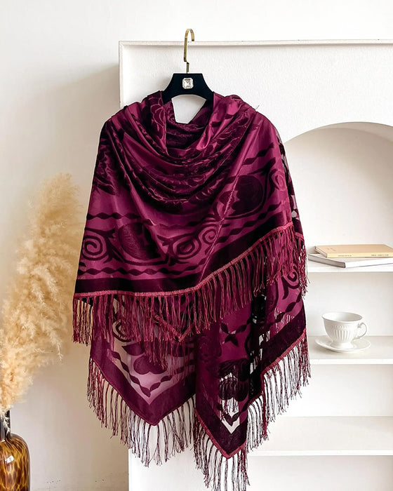 Cover-Up Etnisk Stil Mote