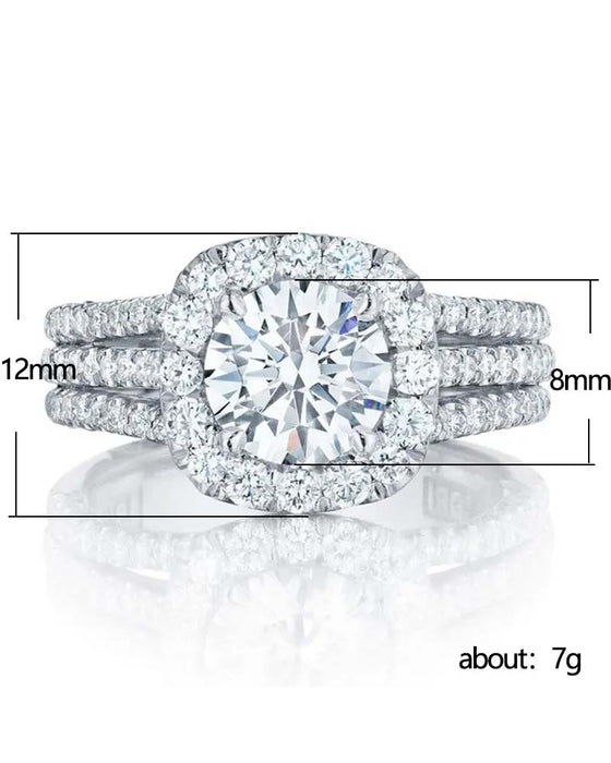 JJ CHIC Full Pave Ring