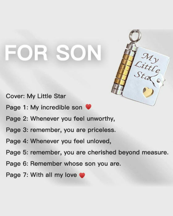 💥💥Halsbånd Min Lille Stjerne Bok